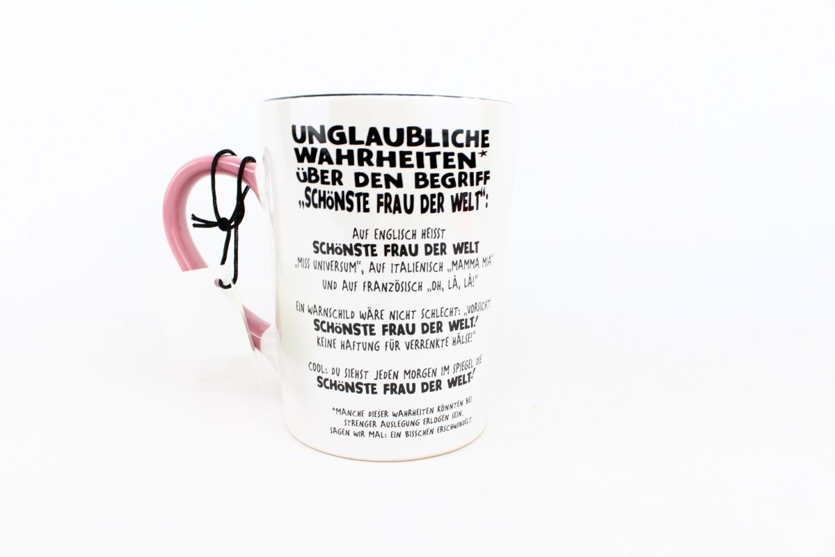 Tasse Weltbester Becher Schonste Frau